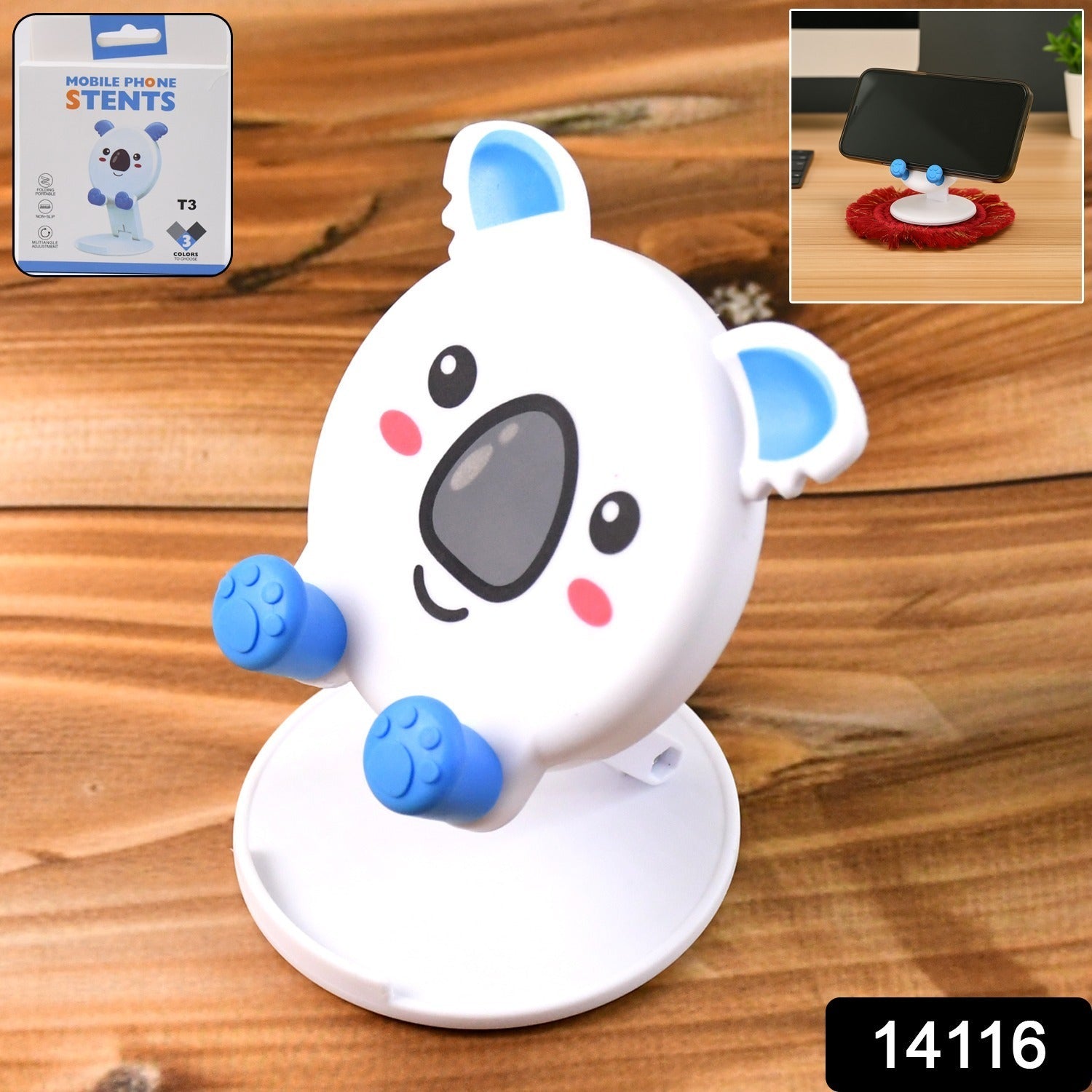 Koala-Shaped Mobile Phone Holder