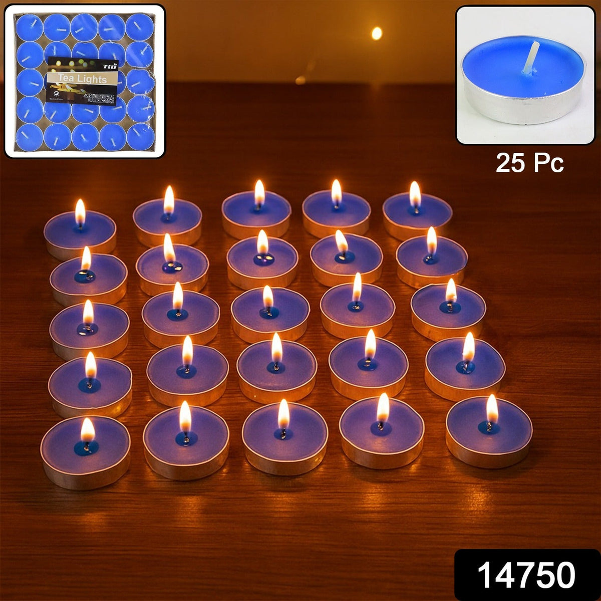 Mix Color Scented Tea Light Candles 