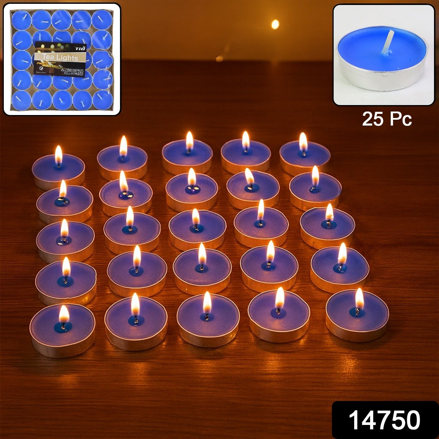 Mix Color Scented Tea Light Candles 