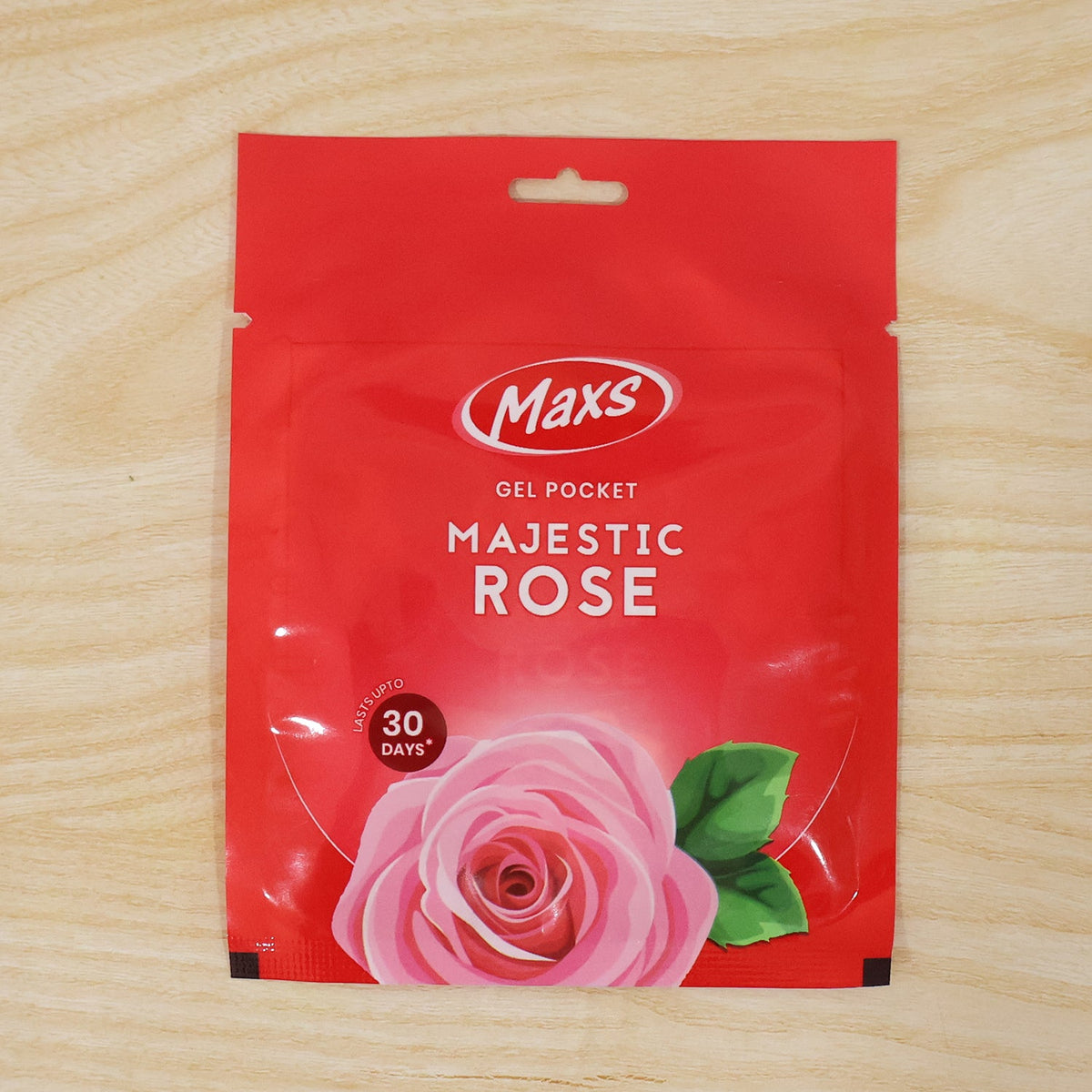Maxs Majestic Rose Gel Air Freshener Pocket Long Lasting 10 Gm