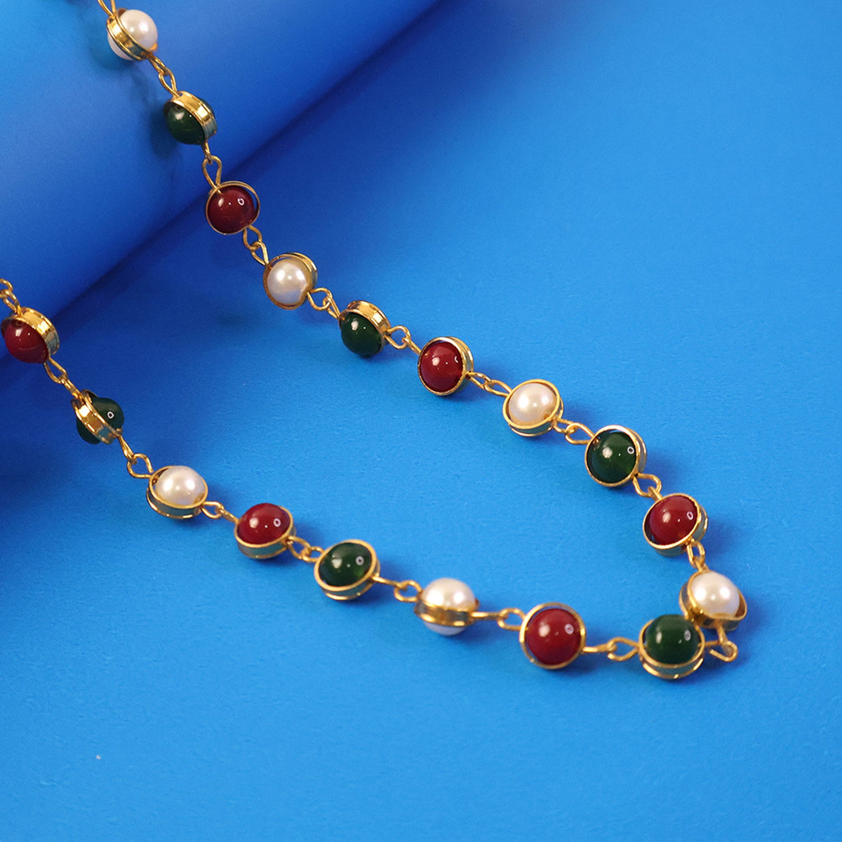 Pearl stone necklace