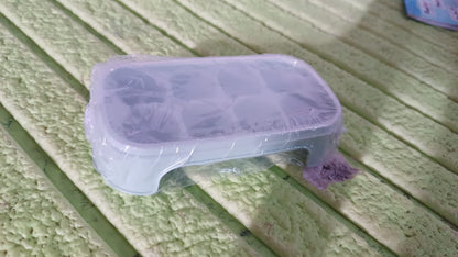 Ice Mold, 8 Grid Food Grade Portable Plastic Ice Tray (1 Pc / 15×8 Cm)