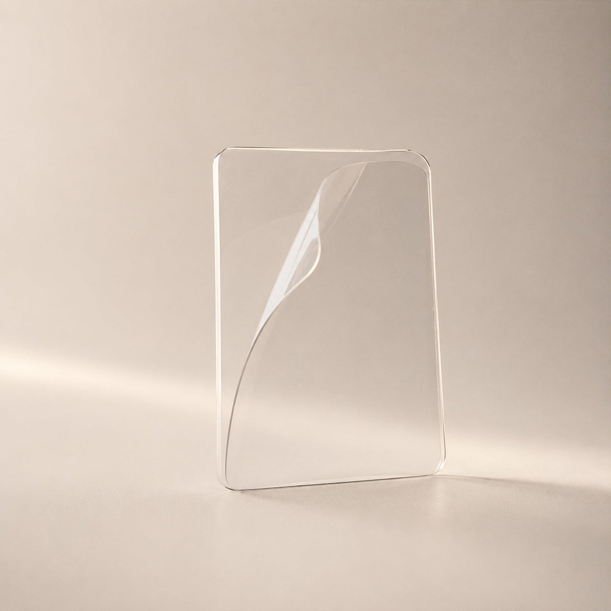 Double Side Sticker Transparent Adhesive Pad White Background