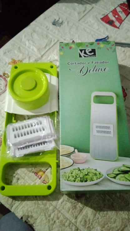 Slicer for Kitchen 5 in 1 Foldable Vegetable Slicer Blade Potato Cutter