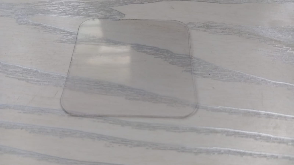 Nano adhesive tape offering strong hold on various indoor surfaces