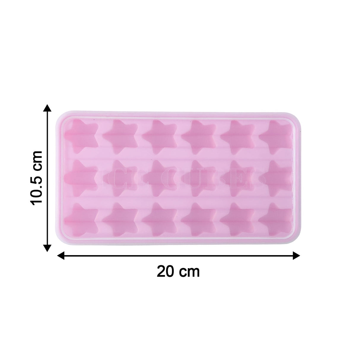 reusable ice tray for making shaped ice cubes