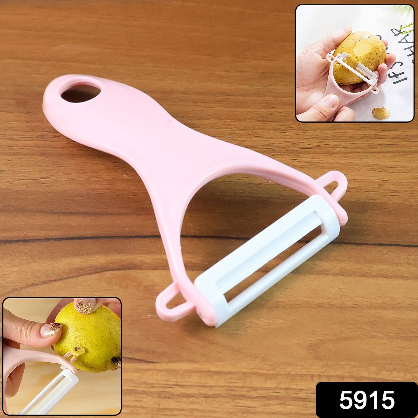 Stainless Steel Blade Peeler – Universal Kitchen Peeler for Household Use