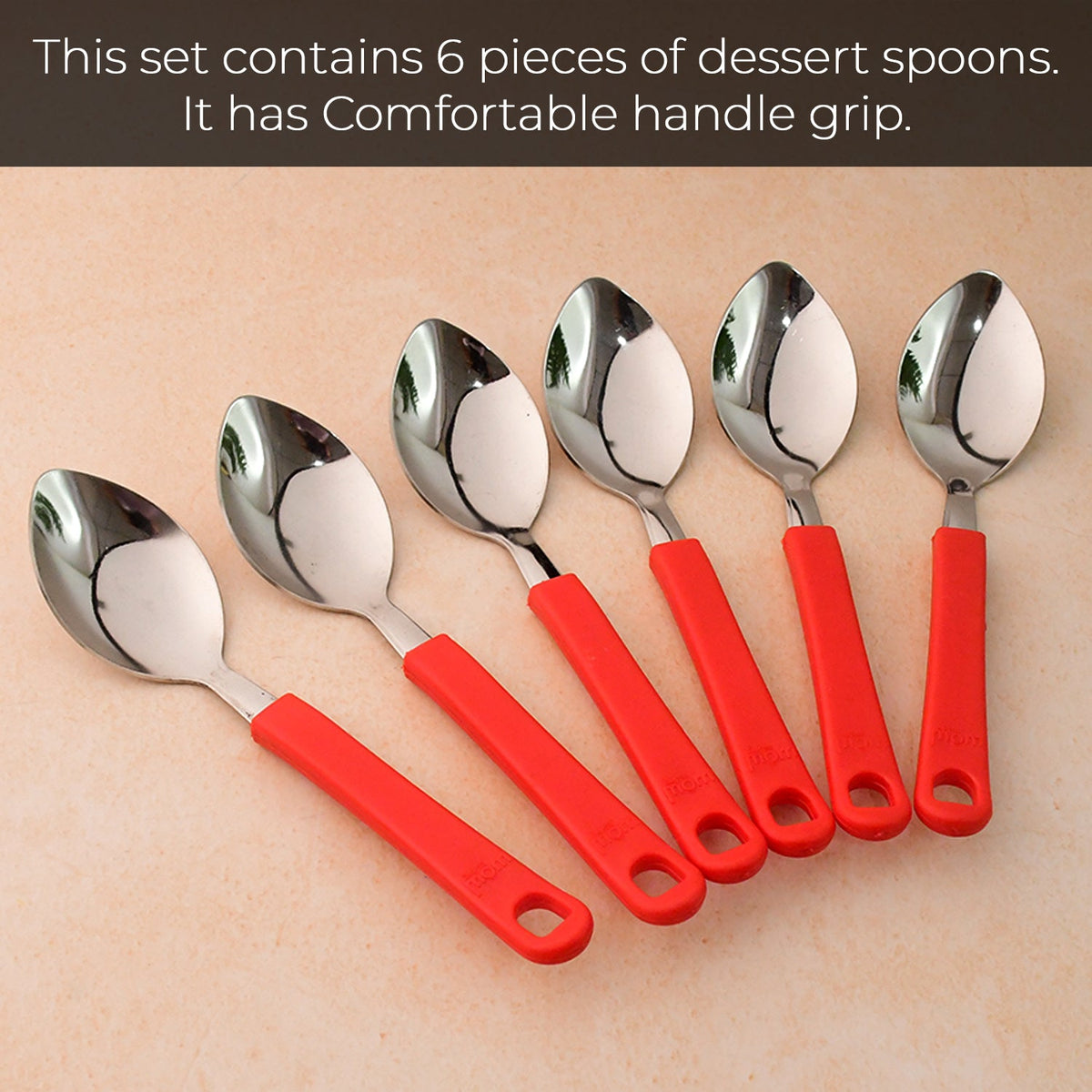 Supermom Premium Stainless Steel Table Spoon (6 Pc / Set)