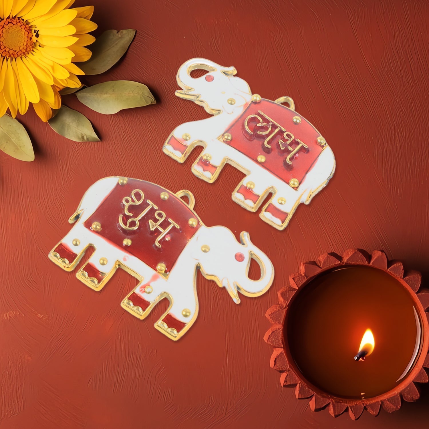 Elephant Shaped Wall Hangings