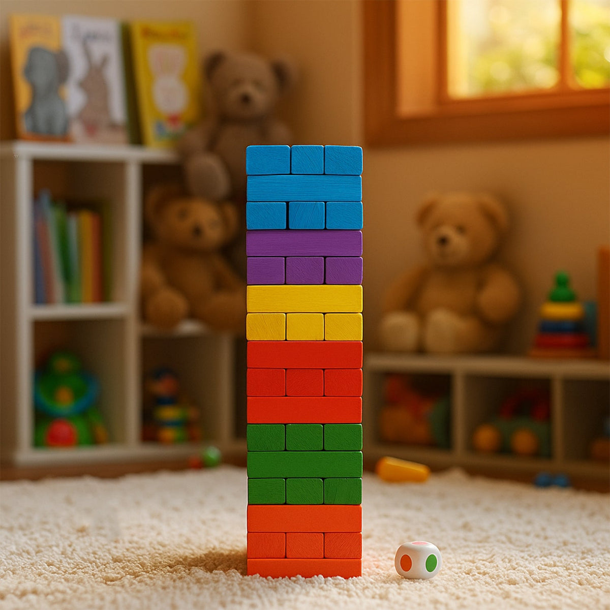Wooden Tumble Game