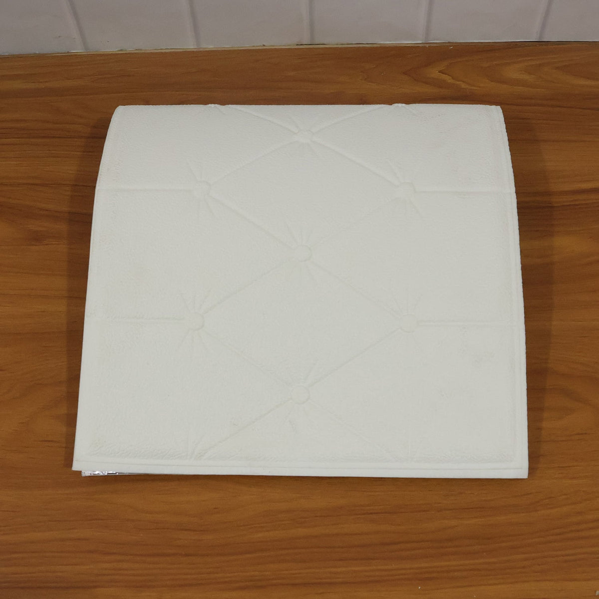 DIY self adhesive wall decor white