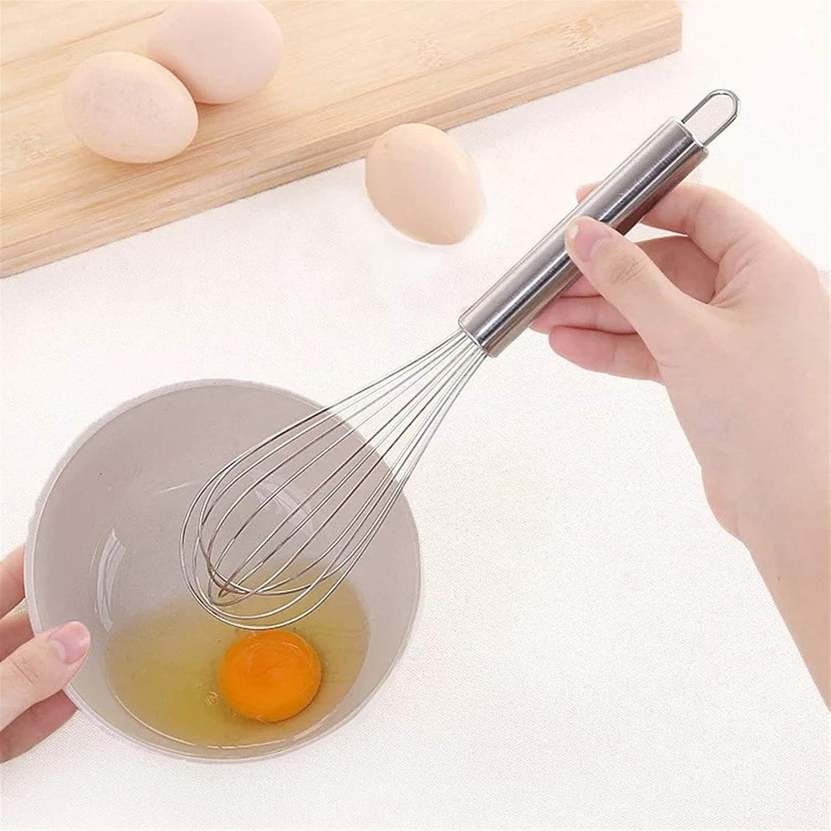 Supermom Premium Stainless Steel Wire Whisk (1 Pc)